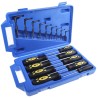 RS PRO 18-Piece L Shape Short Arm Torx Key Set Chrome Vanadium Steel 32cm x 20cm 499-2521