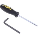 RS PRO 18-Piece L Shape Short Arm Torx Key Set Chrome Vanadium Steel 32cm x 20cm 499-2521