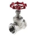 RS PRO Stainless Steel Globe Valve Threaded 32 bar 1.5 in Female G Thread 200°C 200WOG 499-2600