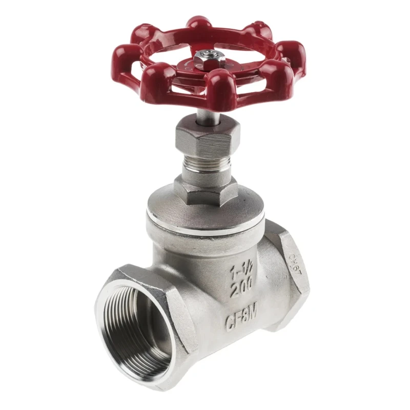 RS PRO Stainless Steel Globe Valve Threaded 32 bar 1.5 in Female G Thread 200°C 200WOG 499-2600