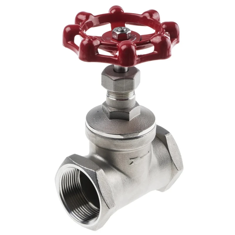 RS PRO Stainless Steel Globe Valve Threaded 32 bar 1.5 in Female G Thread 200°C 200WOG 499-2600