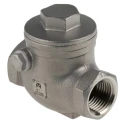 RS PRO Stainless Steel Threaded BSP Single Check Valve 1/2 inch, 14 bar 499-2622