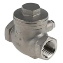 RS PRO Stainless Steel Threaded BSP Single Check Valve 1/2 inch, 14 bar 499-2622