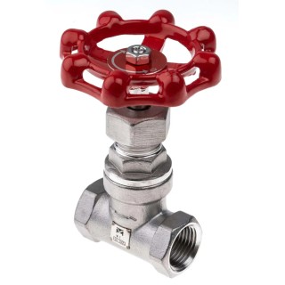 RS PRO Stainless Steel Globe Valve Threaded 1/2 in BSP 32 bar 499-2559