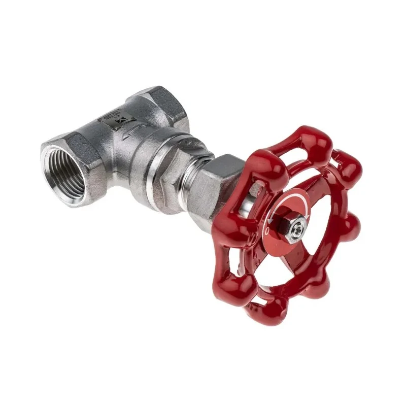 RS PRO Stainless Steel Globe Valve Threaded 1/2 in BSP 32 bar 499-2559