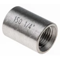 RS PRO Stainless Steel Pipe Fitting Socket Circular Socket Female G 1/4 in x Female G 1/4 in 499-2903
