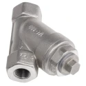 RS PRO Stainless Steel Y Strainer 1/4 in Connection Size, Class 800 Stainless Steel Body 499-2694