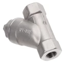 RS PRO Stainless Steel Y Strainer 1/4 in Connection Size, Class 800 Stainless Steel Body 499-2694