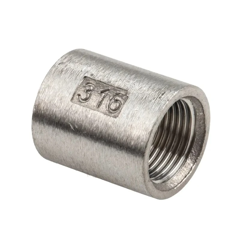 RS PRO Stainless Steel Pipe Fitting Socket Circular Socket Female G 3/8 in x Female G 3/8 in 499-2919