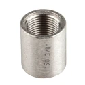 RS PRO Stainless Steel Pipe Fitting Socket Circular Socket Female G 3/8 in x Female G 3/8 in 499-2919