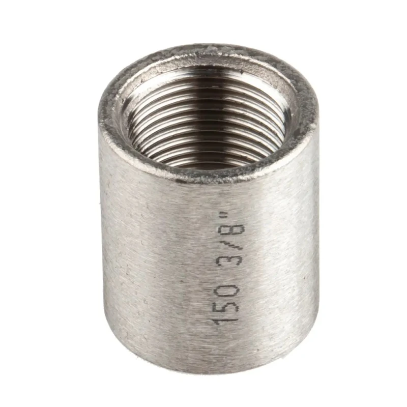 RS PRO Stainless Steel Pipe Fitting Socket Circular Socket Female G 3/8 in x Female G 3/8 in 499-2919