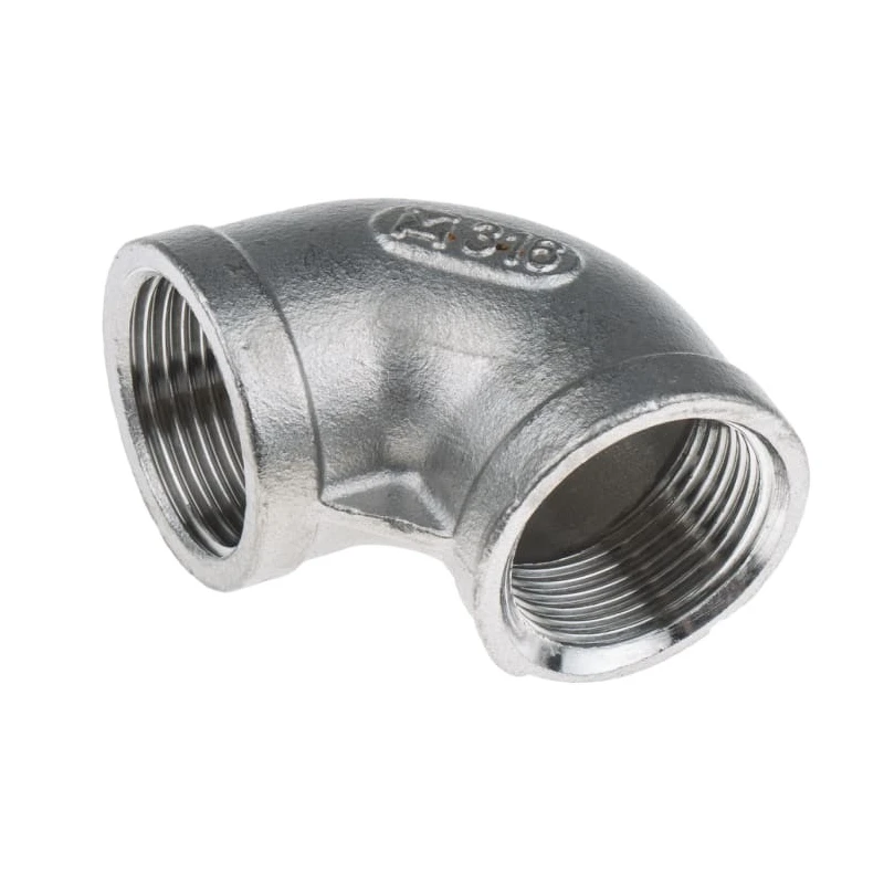 RS PRO Stainless Steel Pipe Fitting 90° Circular Elbow Female G 3/4 in x Female G 3/4 in 499-2969