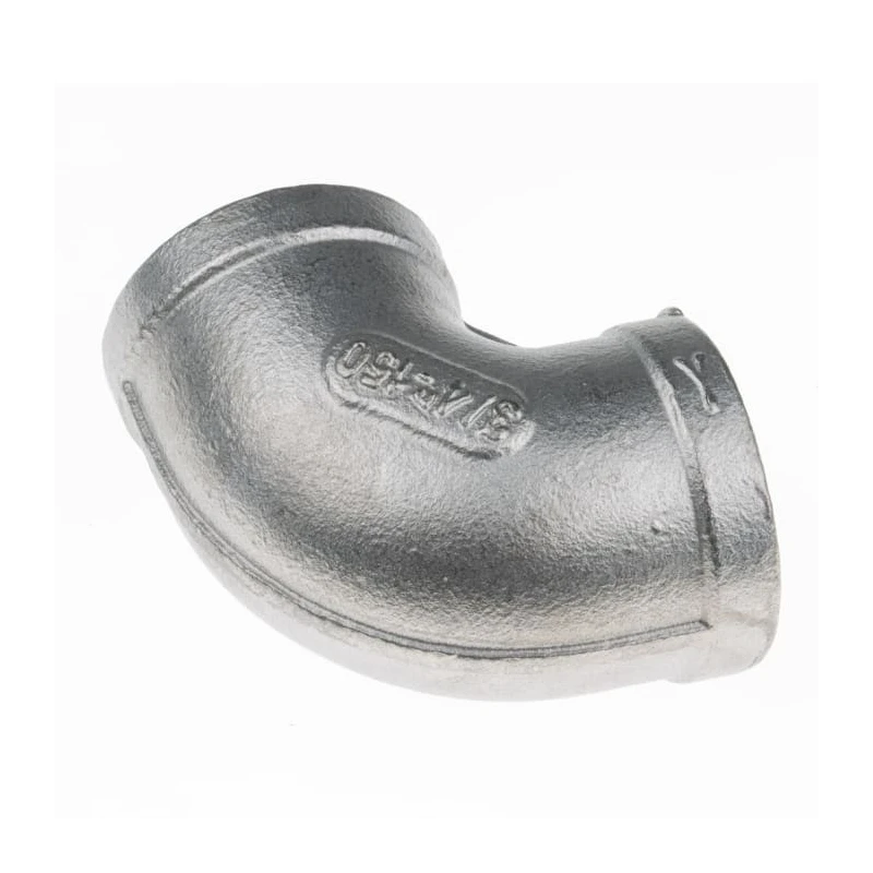 RS PRO Stainless Steel Pipe Fitting 90° Circular Elbow Female G 3/4 in x Female G 3/4 in 499-2969