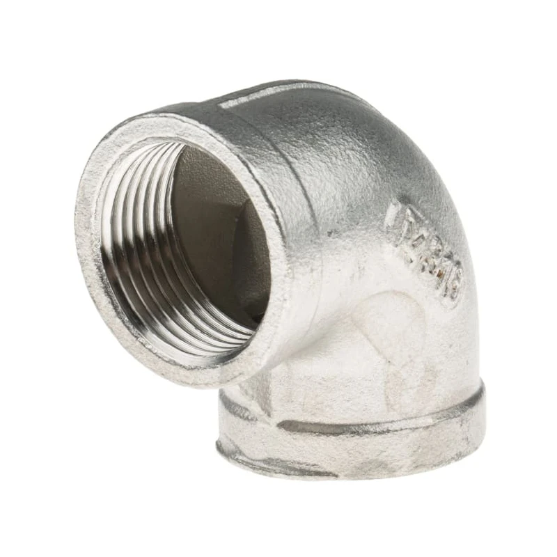 RS PRO Stainless Steel Pipe Fitting 90° Circular Elbow Female G 3/4 in x Female G 3/4 in 499-2969