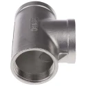 RS PRO Stainless Steel Pipe Fitting Circular Tee Female G Threaded 1-1/4 in x Female G Threaded 1-1/4 in x Female 499-3114