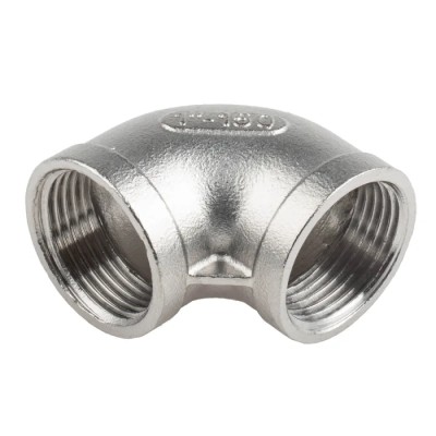 RS PRO Stainless Steel Pipe Fitting 90° Circular Elbow Female G Threaded 1 in x Female G Threaded 1 in 499-2975