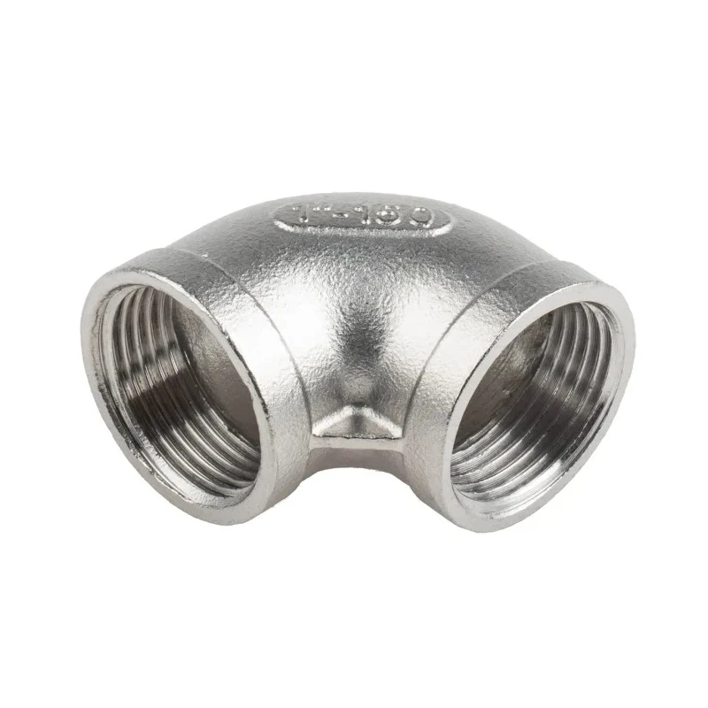 RS PRO Stainless Steel Pipe Fitting 90° Circular Elbow Female G Threaded 1 in x Female G Threaded 1 in 499-2975