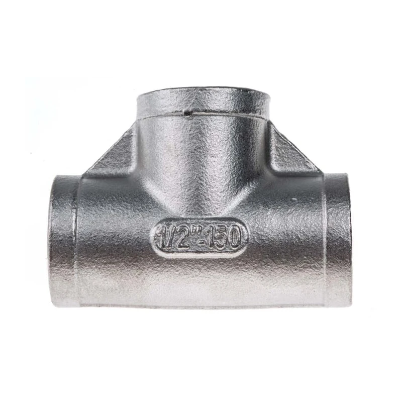 RS PRO Stainless Steel Pipe Fitting Tee Circular 1/2 in Female G Threaded x 1/2 in Female G Threaded x 1/2 in 499-2981