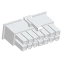 TE Connectivity VAL-U-LOK Female Connector Housing 14 Way 2 Row 4.2 mm Pitch Panel Mount Straight 1-2296205-4