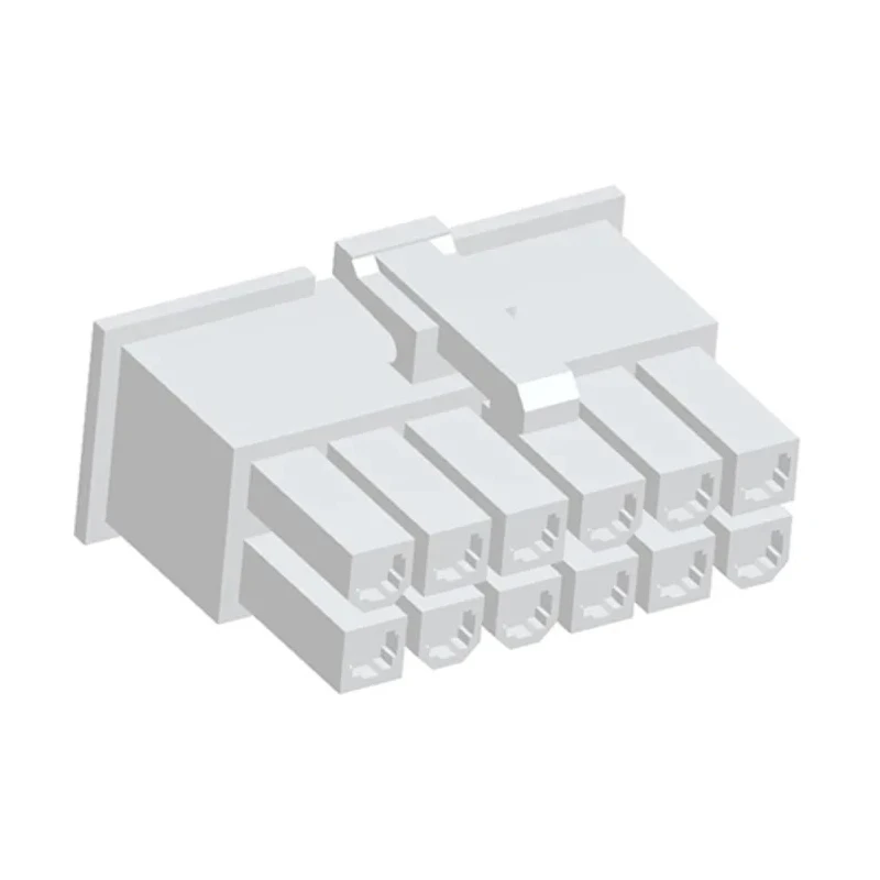 TE Connectivity VAL-U-LOK Female Connector Housing 12 Way 2 Row Straight 4.2 mm Pitch 1-2296205-2