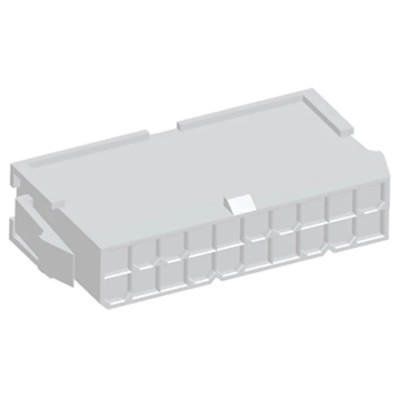 TE Connectivity VAL-U-LOK Male Connector Housing 4.2 mm Pitch 20 Way 2 Row Straight 2-2296207-0