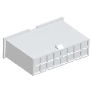 TE Connectivity VAL-U-LOK Male Connector Housing 4.2 mm Pitch 16 Way 2 Row Straight 1-2296206-6