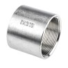 RS PRO Stainless Steel Pipe Fitting Straight Socket Female G Threaded 2 in x Female G Threaded 2 in 499-3164