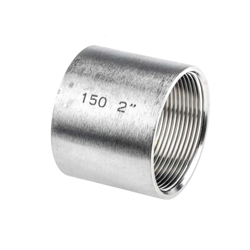 RS PRO Stainless Steel Pipe Fitting Straight Socket Female G Threaded 2 in x Female G Threaded 2 in 499-3164