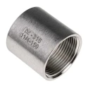 RS PRO Stainless Steel Threaded Pipe Fitting Straight Circular Socket Female G Threaded 1-1/4 in x Female G 499-3136