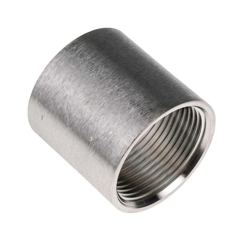 RS PRO Stainless Steel Threaded Pipe Fitting Straight Circular Socket Female G Threaded 1-1/4 in x Female G 499-3136