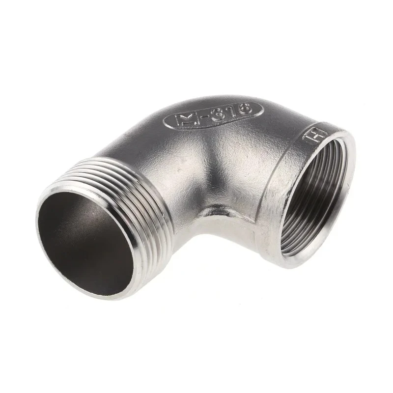 RS PRO Stainless Steel Pipe Fitting 90° Circular Elbow Female G Threaded 1-1/4 in x Male R Threaded 1-1/4 in 499-3350
