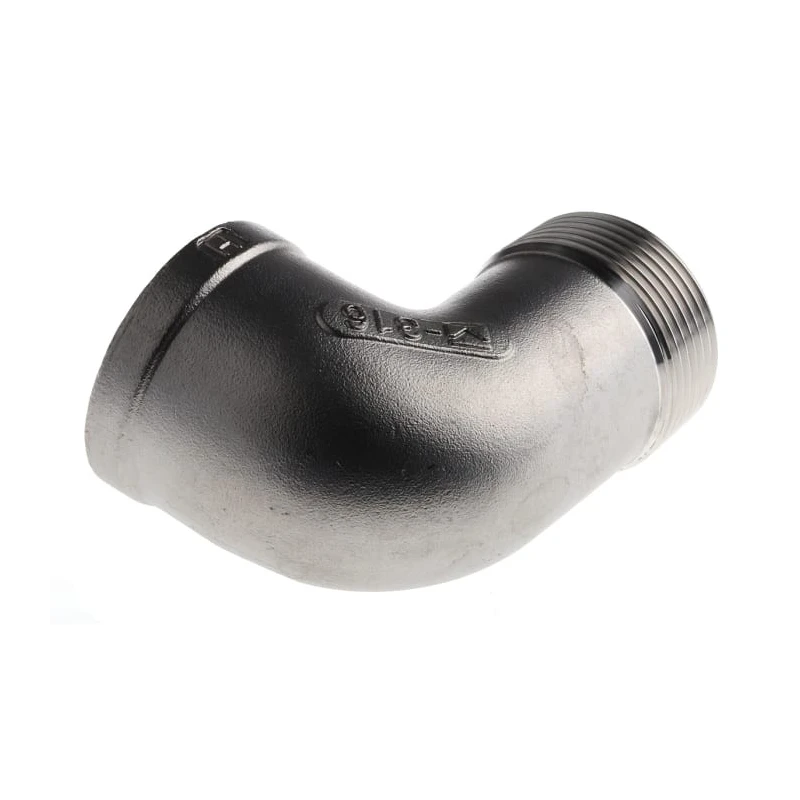 RS PRO Stainless Steel Pipe Fitting 90° Circular Elbow Female G Threaded 1-1/4 in x Male R Threaded 1-1/4 in 499-3350