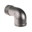 RS PRO Stainless Steel Pipe Fitting 90° Circular Elbow Female Threaded 1 in x Male Threaded 1 in 499-3344
