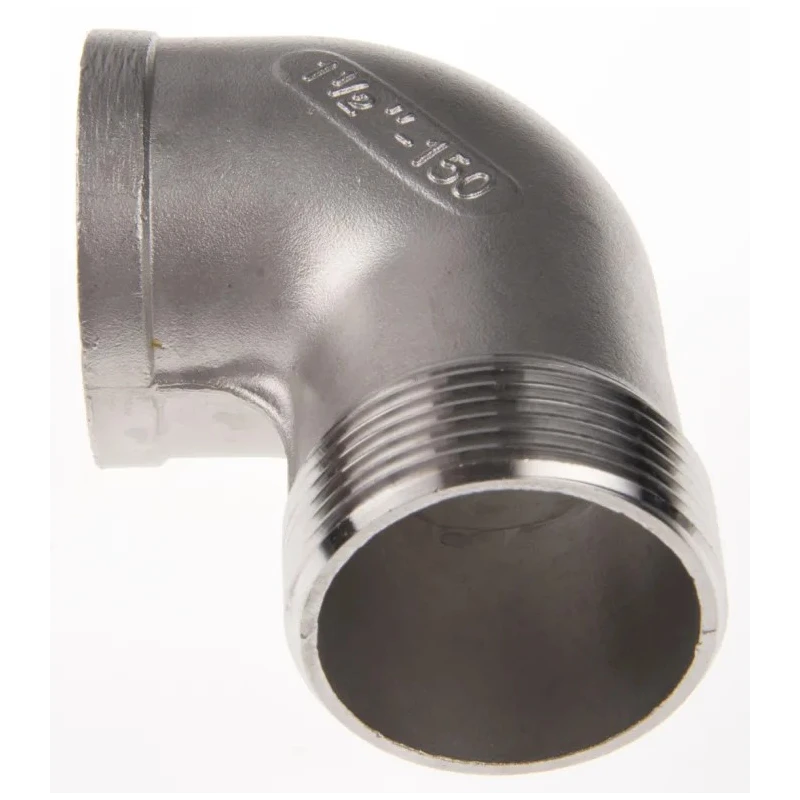 RS PRO Stainless Steel Pipe Fitting 90° Circular Elbow Female G Threaded 1-1/2 in x Male R Threaded 1-1/2 in 499-3366