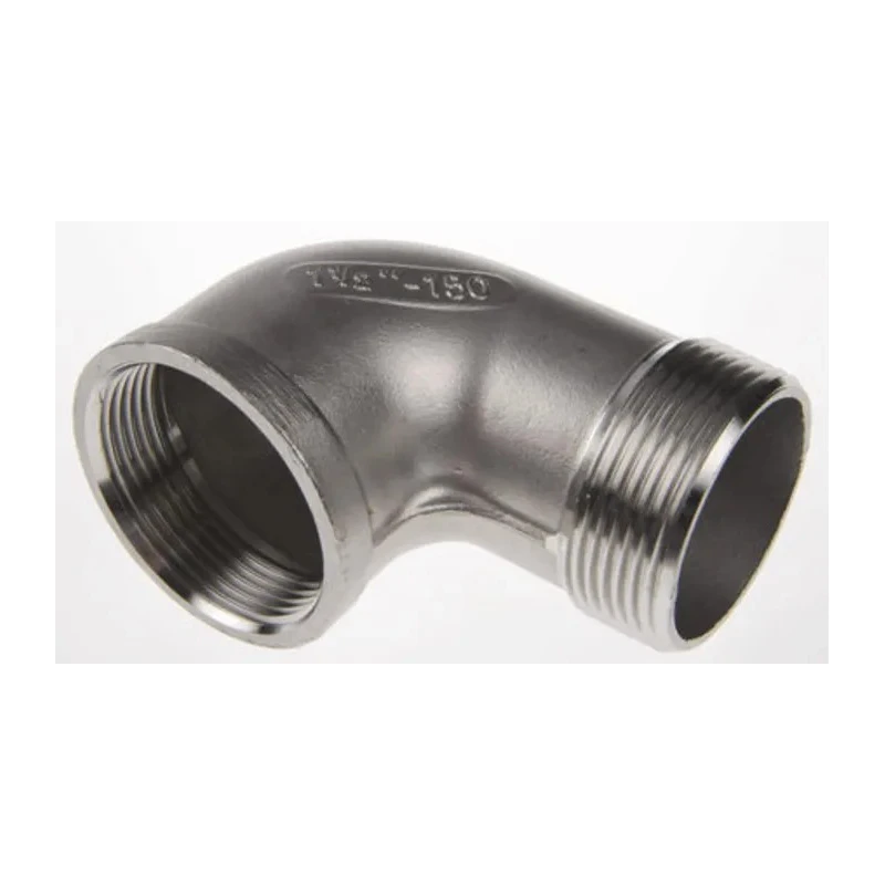 RS PRO Stainless Steel Pipe Fitting 90° Circular Elbow Female G Threaded 2 in x Male R Threaded 2 in 499-3388