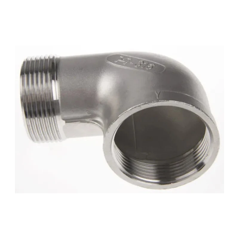 RS PRO Stainless Steel Pipe Fitting 90° Circular Elbow Female G Threaded 2 in x Male R Threaded 2 in 499-3388