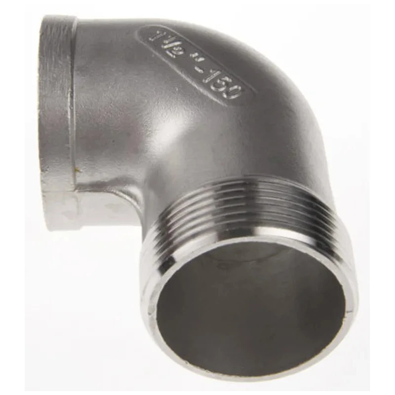 RS PRO Stainless Steel Pipe Fitting 90° Circular Elbow Female G Threaded 2 in x Male R Threaded 2 in 499-3388