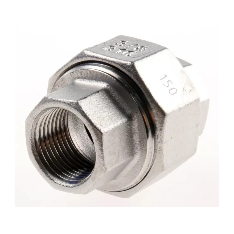 RS PRO Stainless Steel Pipe Fitting Straight Octagon Union Female G Threaded 3/8 in x Female G Threaded 3/8 in 499-3423