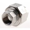 RS PRO Stainless Steel Pipe Fitting Straight Octagon Union Female G Threaded 3/8 in x Female G Threaded 3/8 in 499-3423
