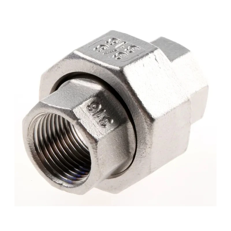 RS PRO Stainless Steel Pipe Fitting Straight Octagon Union Female G Threaded 3/8 in x Female G Threaded 3/8 in 499-3423