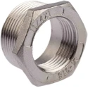 RS PRO Stainless Steel Pipe Fitting Straight Hexagon Bush Male Threaded 1-1/4 in x Female G Threaded 1 in 499-3574
