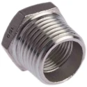RS PRO Stainless Steel Pipe Fitting Straight Hexagon Bush Male Threaded 1/2 in x Female G Threaded 3/8 in 499-3445