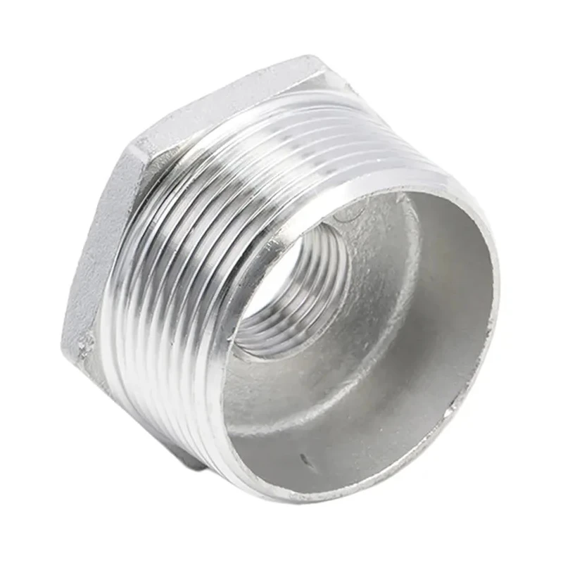 RS PRO Stainless Steel Pipe Fitting Straight Hexagon Bush Male R Threaded 1-1/2 in x Female G Threaded 1/2 in 499-3580