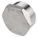 RS PRO Stainless Steel Pipe Fitting Straight Hexagon Plug Male Threaded 2 in 499-3675