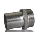 RS PRO Stainless Steel Pipe Fitting Straight Hexagon Nipple Male Threaded 2 in x Male Threaded 51.5 mm 499-3805