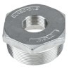 RS PRO Stainless Steel Pipe Fitting Straight Hexagon Bush Male Threaded 2 in x Female G Threaded 3/4 in 499-3625