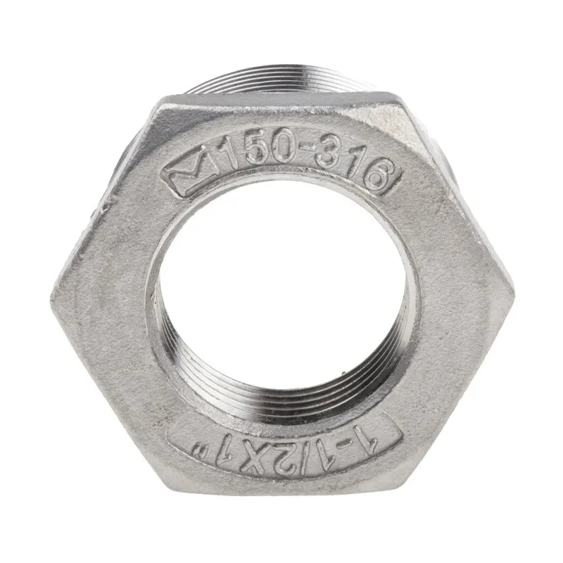 RS PRO Stainless Steel Pipe Fitting Straight Hexagon Bush Male Threaded 1-1/2 in x Female G Threaded 1 in 499-3619