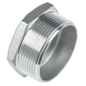 RS PRO Stainless Steel Pipe Fitting Straight Hexagon Bush Male Threaded 2 in x Female G Threaded 3/4 in 499-3625