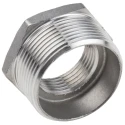 RS PRO Stainless Steel Pipe Fitting Straight Hexagon Bush Male Threaded 1-1/2 in x Female G Threaded 1 in 499-3619