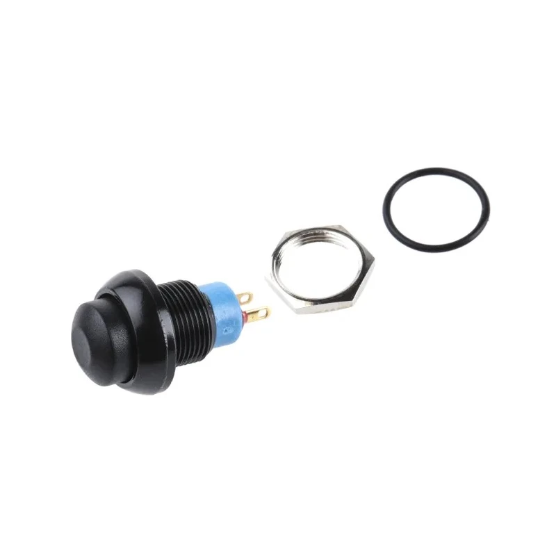 APEM IP Series Push Button Switch, Momentary Operation, Panel Mount, 12.9 mm Cutout, SPST Contact, IP67 Rated IPR3SAD2104